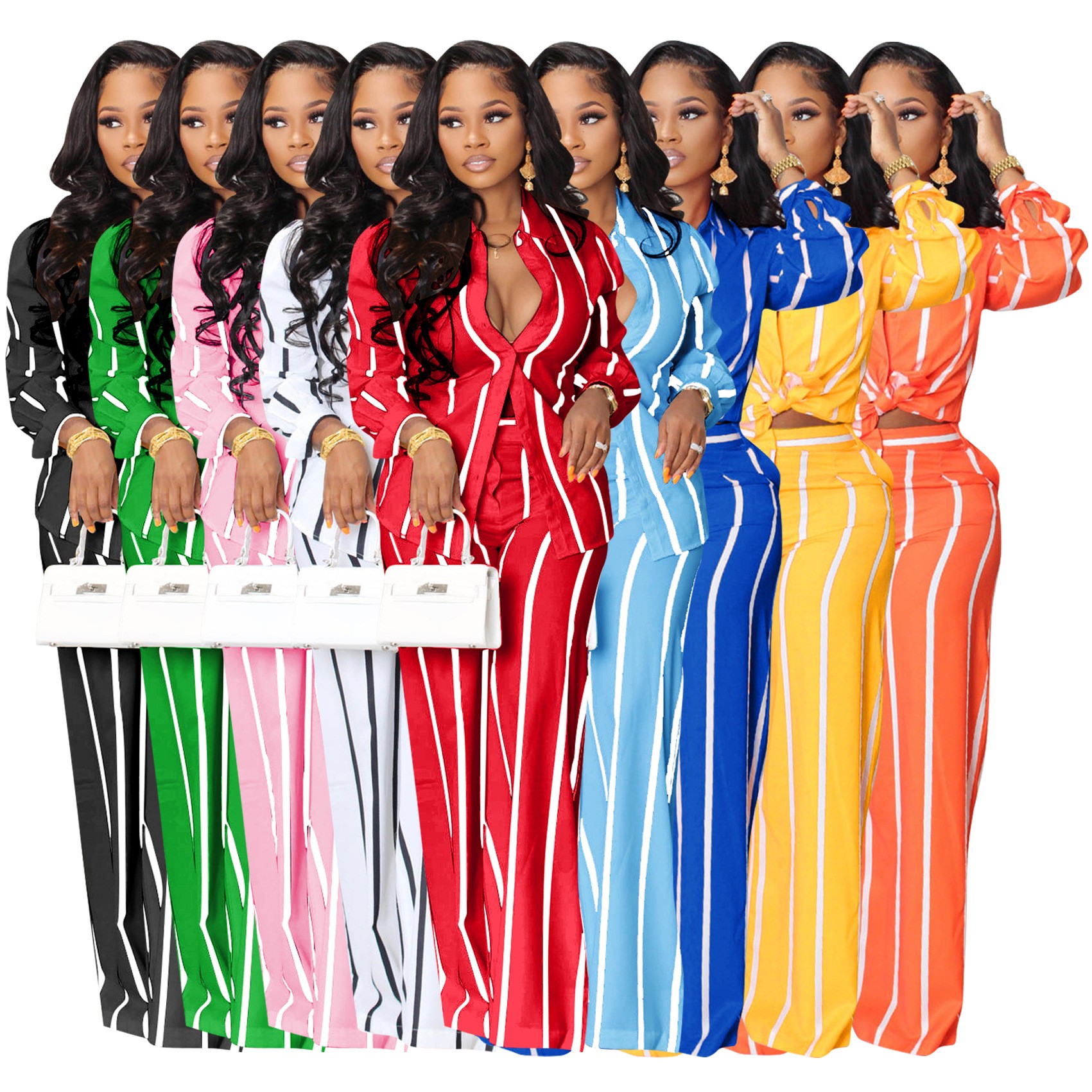 Summer Clothing Styles - Women Outfit Two Piece Set Elegant