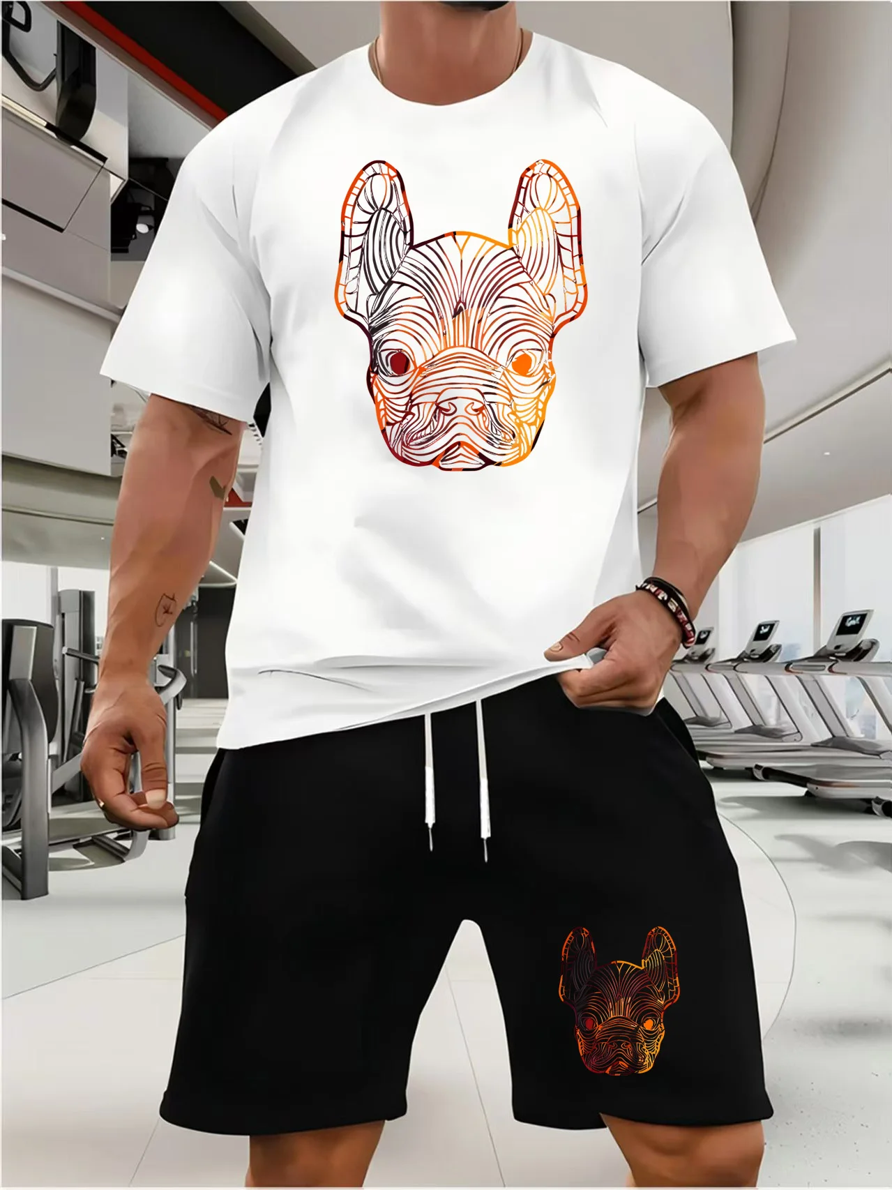 Summer Clothing Styles - Men's Summer Shorts Set, Short-Sleeve T-Shirt