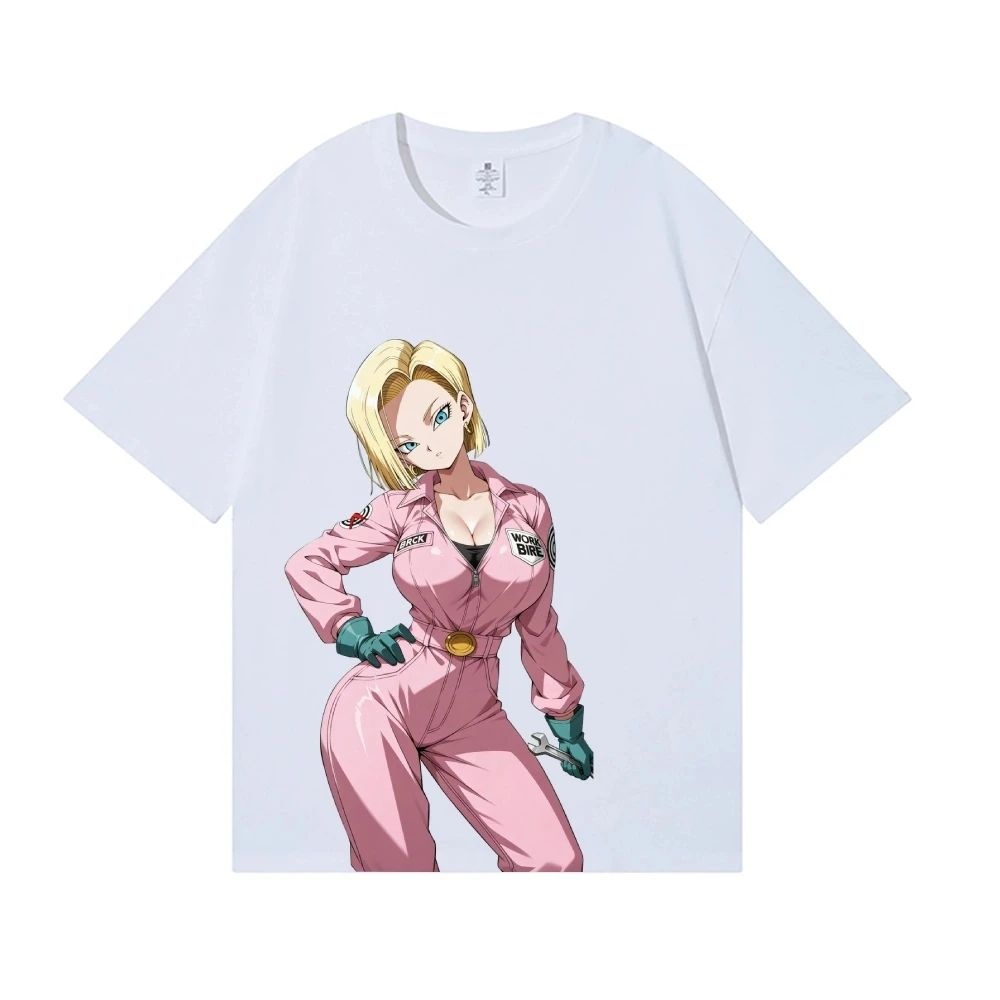 Quality Summer Clothing For Women - Dragon Ball Android 18 Japanese Style