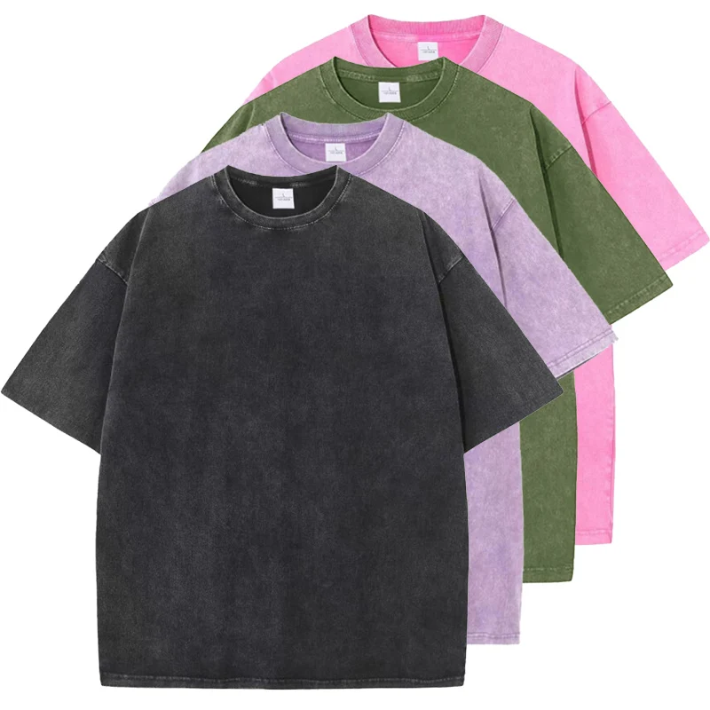 Summer Clothing Old Money - Vintage Snowflake Point Solid Color T-Shirts