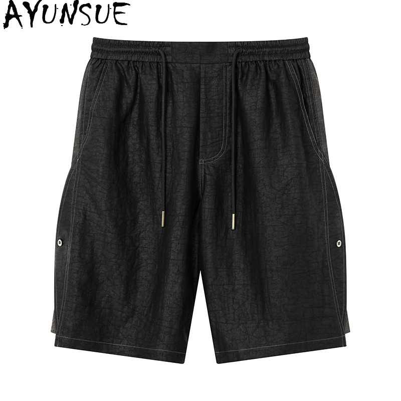 Summer Gauze Clothing - AYUNSUE 100% Real Mulberry Silk Shorts