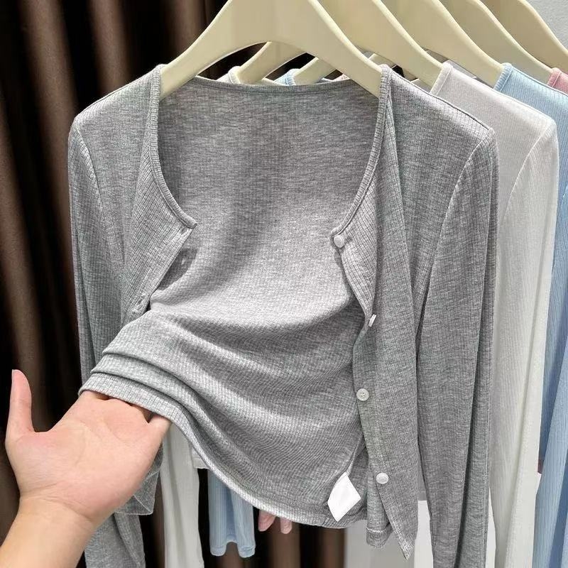 Summer Clothing Old Money - Trendy new cardigan, thin jacket, sun