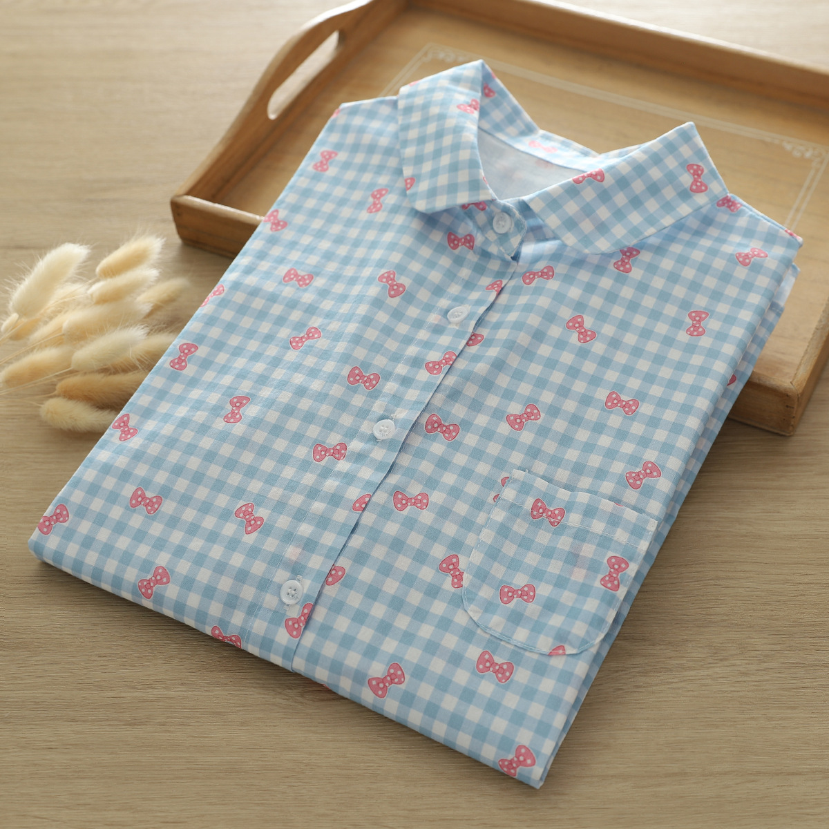 Japan Summer Clothing Women - Morigirl Japan style short sleeve shirt
