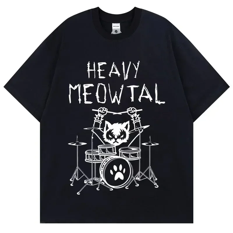Summer Clothing Ideas For Women - Heavy Meowtal Cat Metal Music Gift