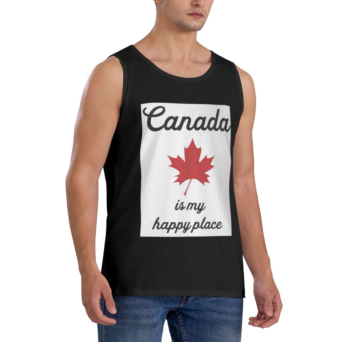 100% Cotton Maple Leaf Canada  - Summer Clothing Places บทวิจารณ์และราคา
