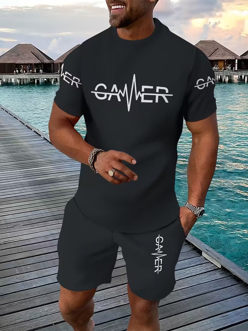 2026 3D Simple Casual Men's T- - Summer Clothing Styles บทวิจารณ์และราคา