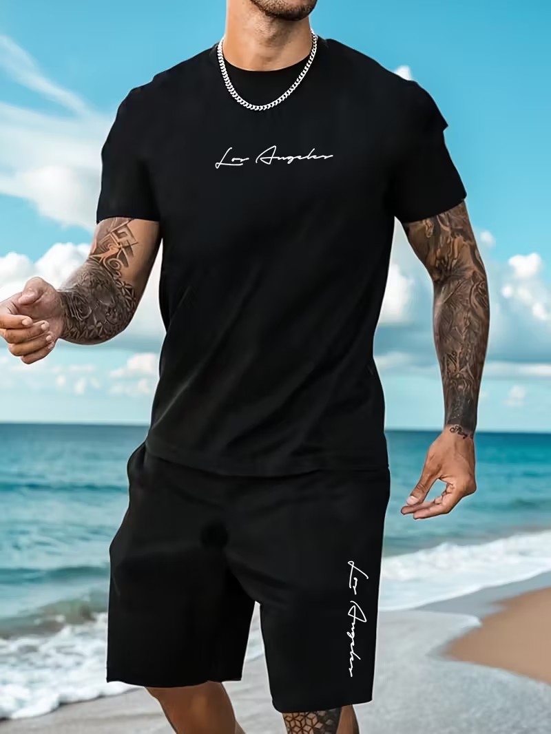 2026 3D Simple Casual Men's T- - Summer Clothing Styles บทวิจารณ์และราคา
