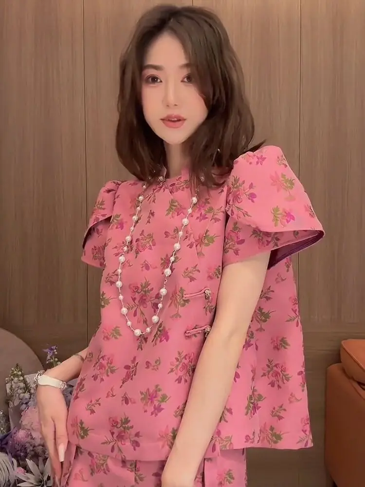 Flowers Female Shorts Cotton N - Summer Clothing Trends 2025 Women'S บทวิจารณ์และราคา