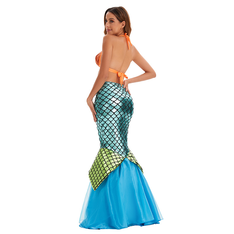 Adult Mermaid Princess Sequine - Summer Clothing Brands บทวิจารณ์และราคา