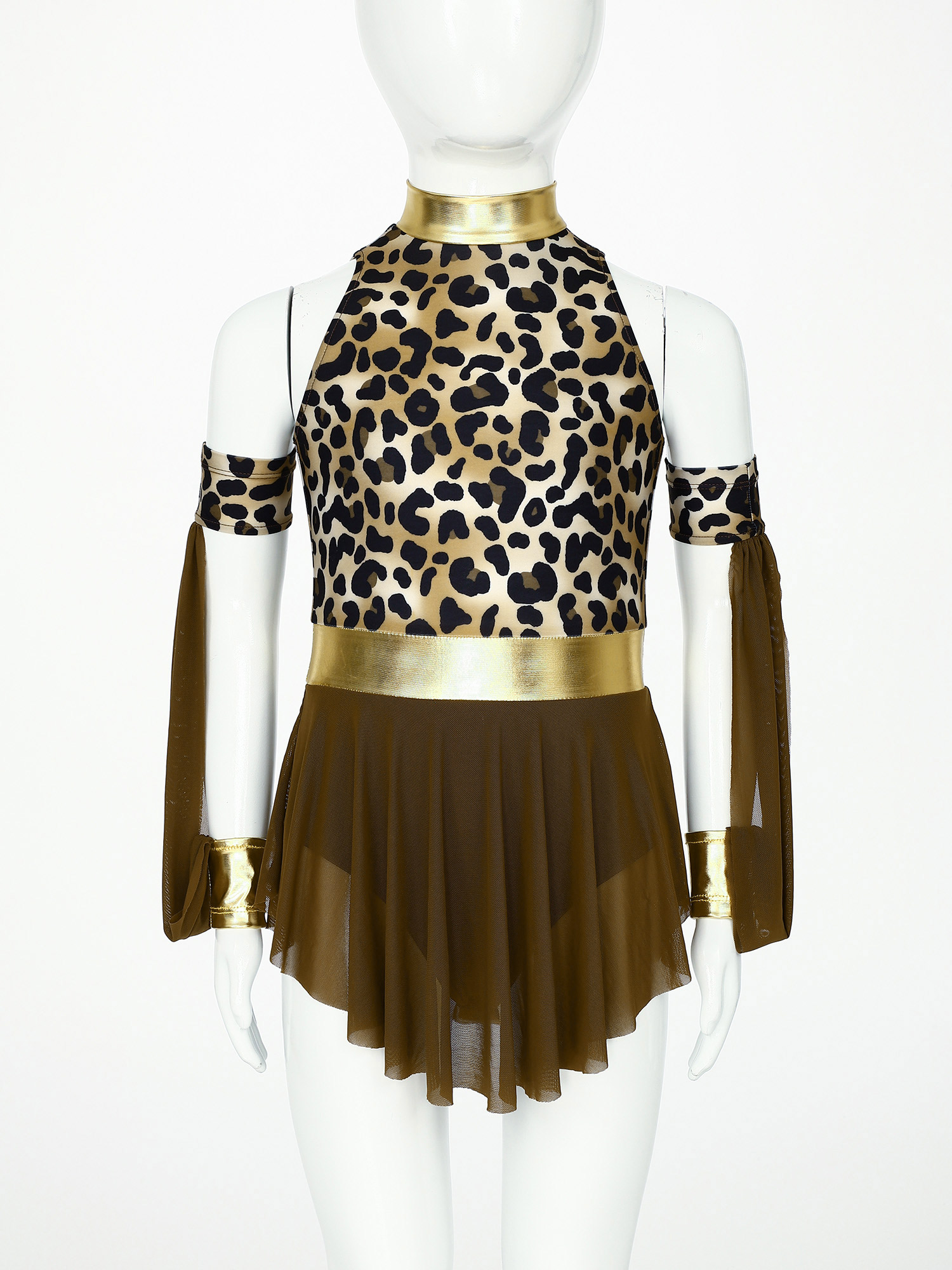 Kids Leopard Savage Caveman Cr - Summer Clothing For Girls บทวิจารณ์และราคา
