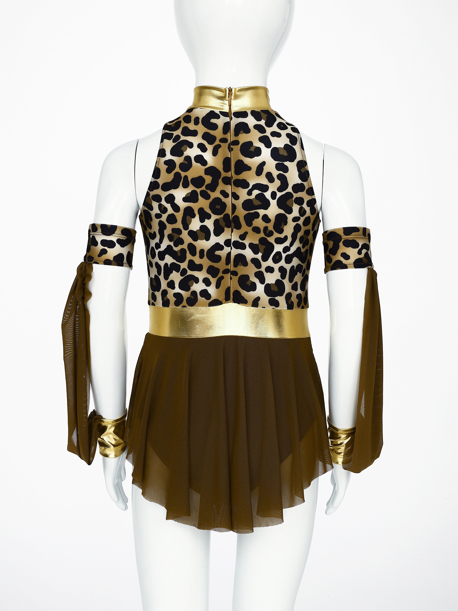 Kids Leopard Savage Caveman Cr - Summer Clothing For Girls บทวิจารณ์และราคา