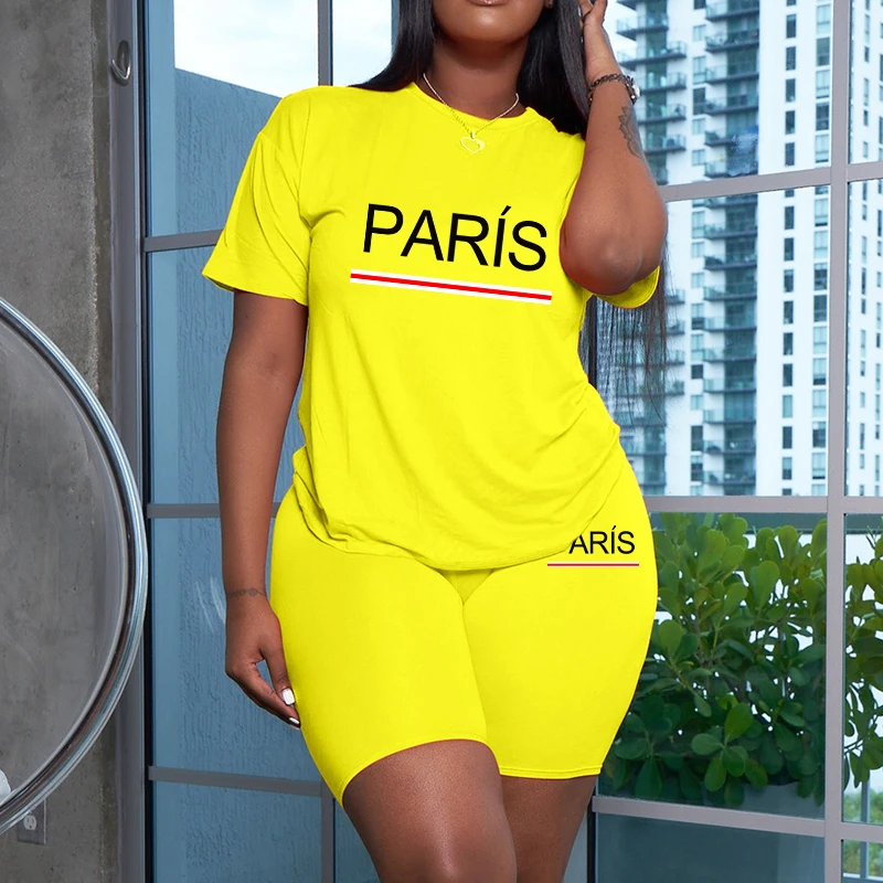 Summer Two Piece Set for T-Shi - Quality Summer Clothing For Women บทวิจารณ์และราคา