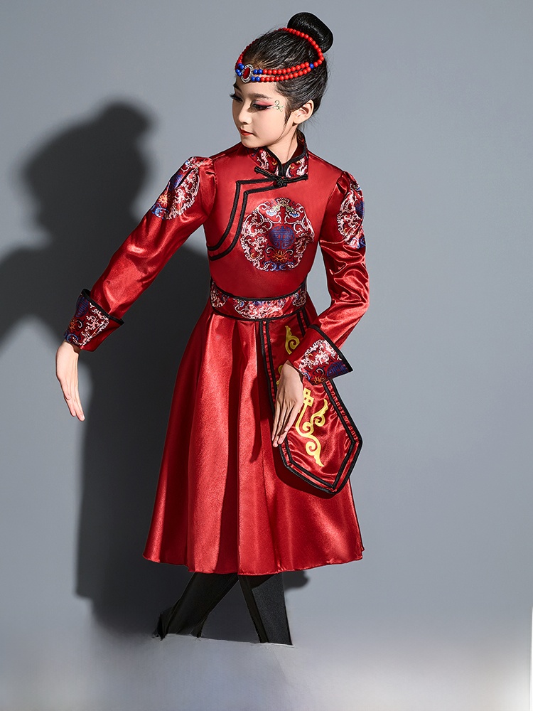 Mongolian Ethnic Children's Cl - Summer Clothing For Girls บทวิจารณ์และราคา