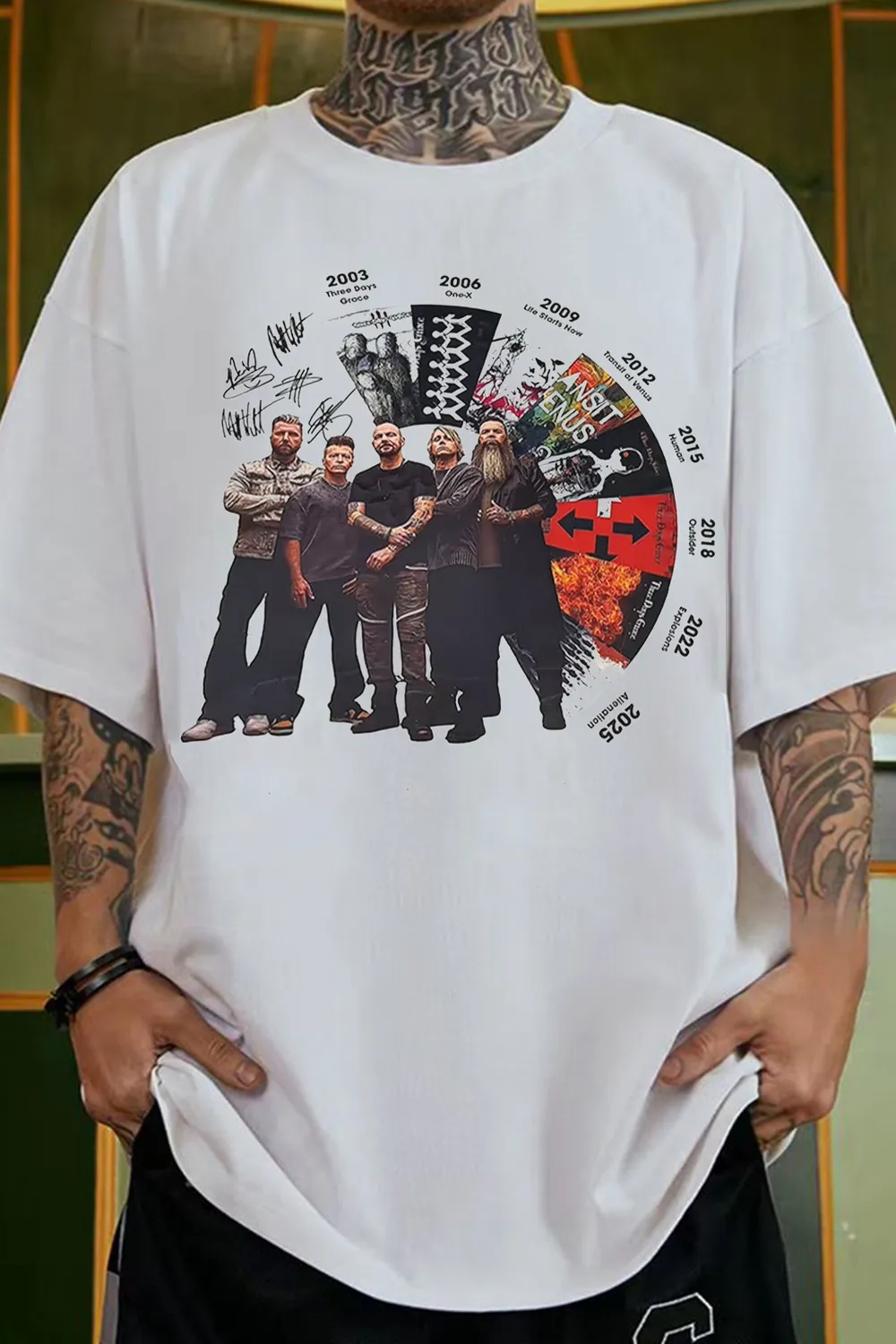 Limited 2026 Three Days Grace  - Summer Clothing Canada บทวิจารณ์และราคา