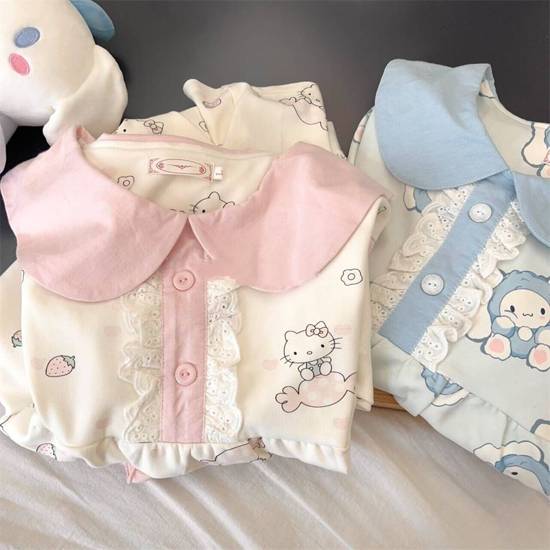 Pajamas for Women Hello Kitty  - Summer Clothes บทวิจารณ์และราคา