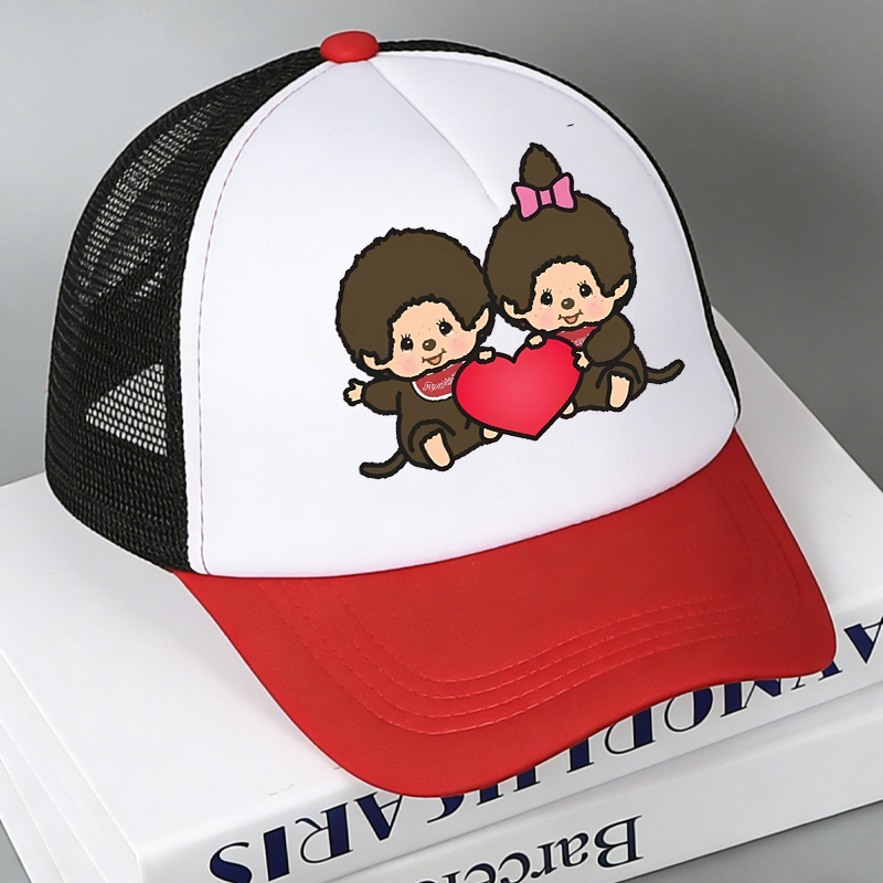 Monchhichi Mesh Baseball Caps  - Summer Clothing For Girls บทวิจารณ์และราคา