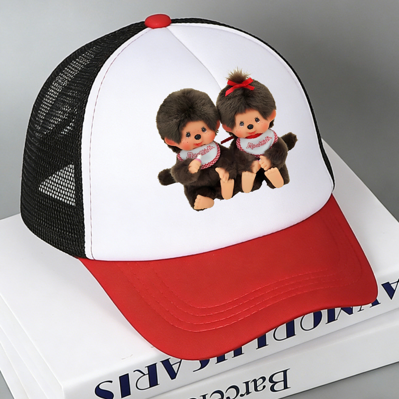 Monchhichi Mesh Baseball Caps  - Summer Clothing For Girls บทวิจารณ์และราคา