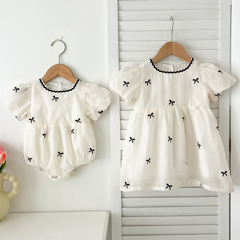 Kids Sisters Clothing Summer B - Summer Gauze Clothing บทวิจารณ์และราคา