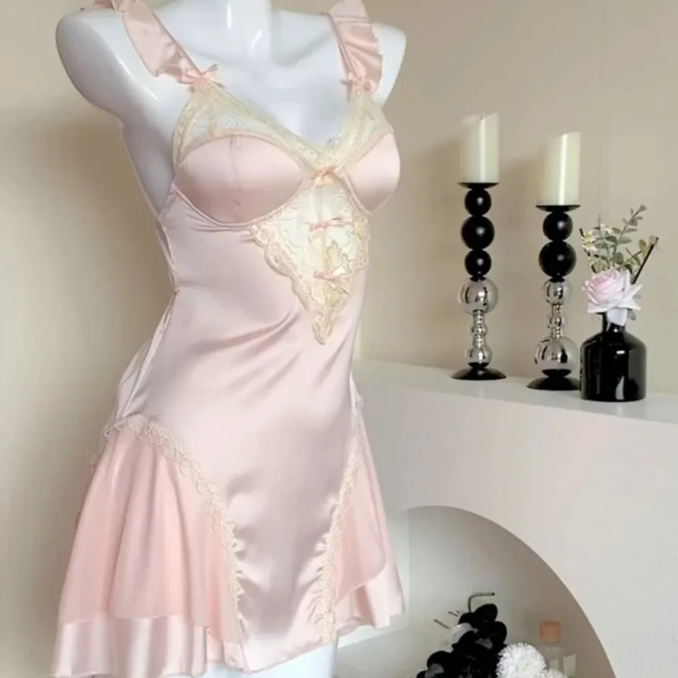 Women Light Nightdress Sexy La - Summer Light Clothing บทวิจารณ์และราคา