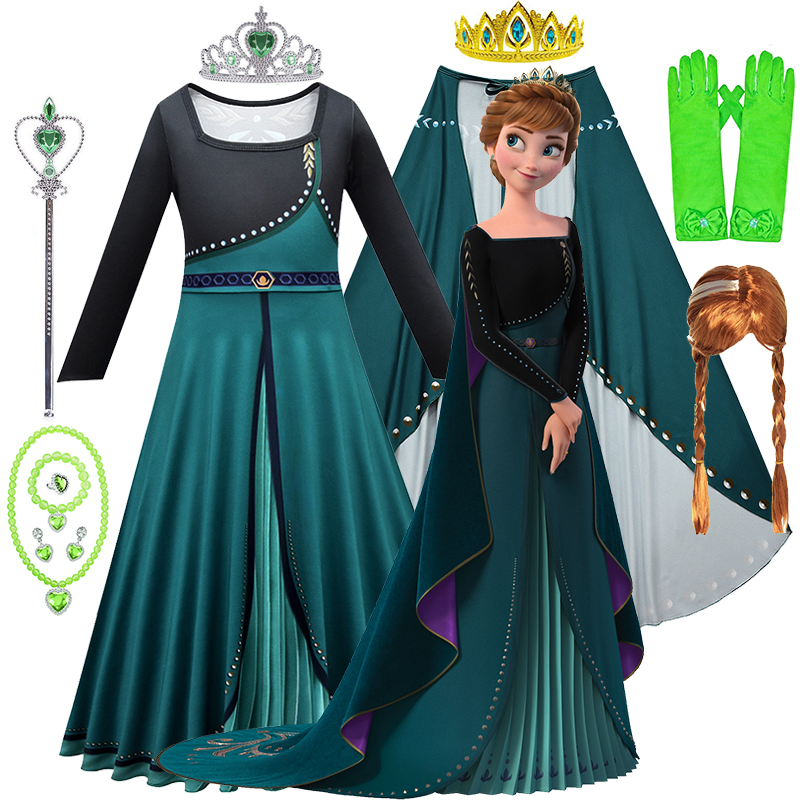Frozen Coronation Anna Disney  - Summer Clothing Kids บทวิจารณ์และราคา