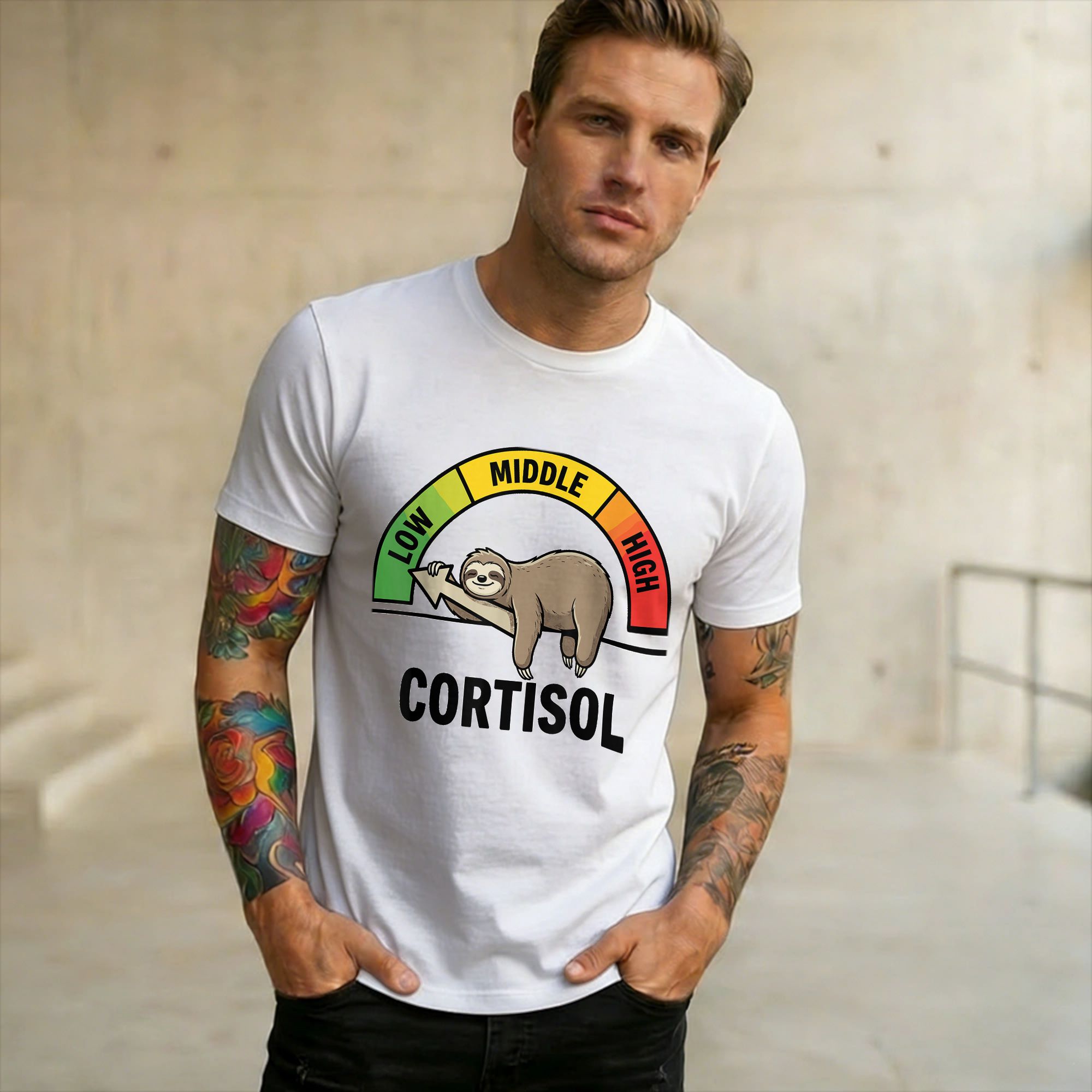 Men Women T Shirt Low Cortisol - Summer Clothing Ideas For Women บทวิจารณ์และราคา