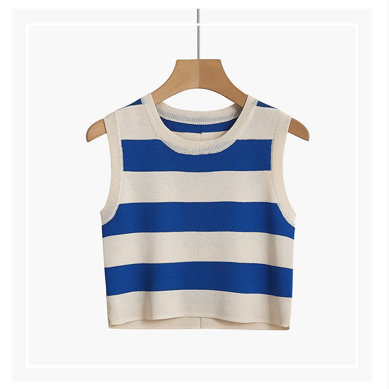 Sexy Rib-knit Tank Top for Wom - Summer Clothing Old Money บทวิจารณ์และราคา