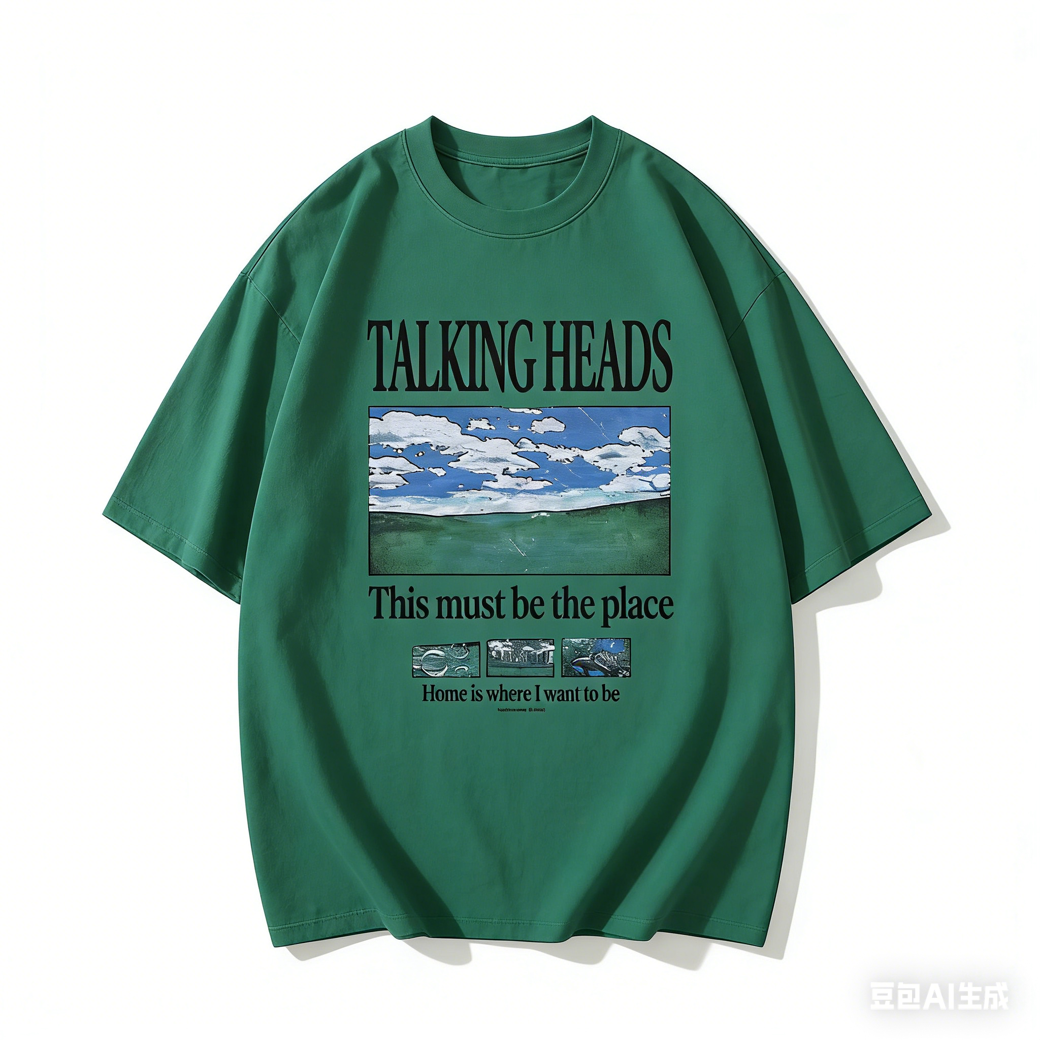 Talking Heads Graphic T-Shirt  - Summer Clothing Places บทวิจารณ์และราคา
