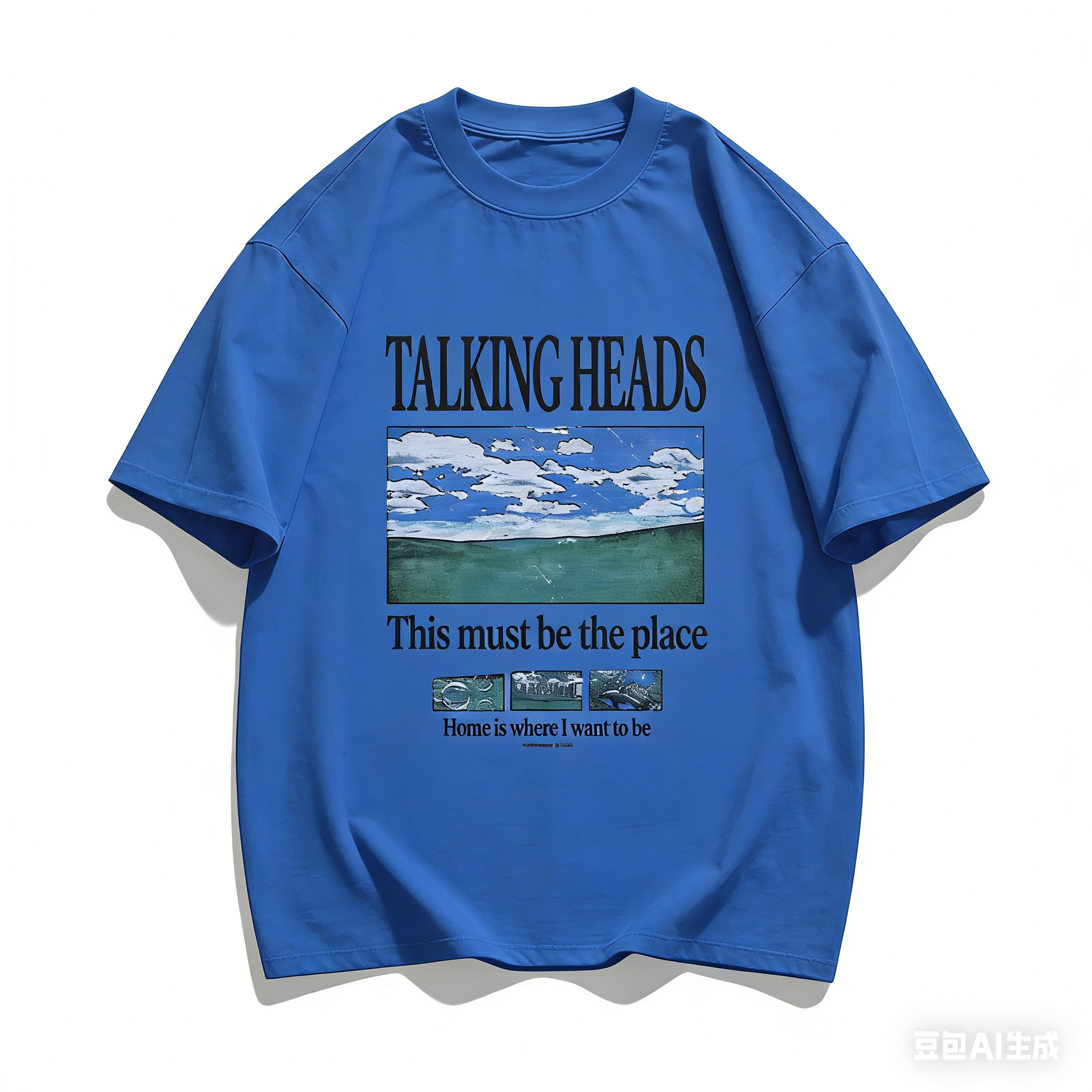 Talking Heads Graphic T-Shirt  - Summer Clothing Places บทวิจารณ์และราคา