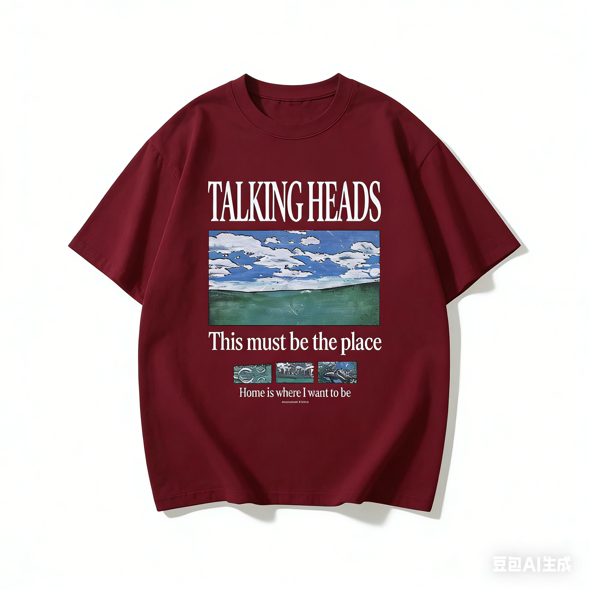 Talking Heads Graphic T-Shirt  - Summer Clothing Places บทวิจารณ์และราคา