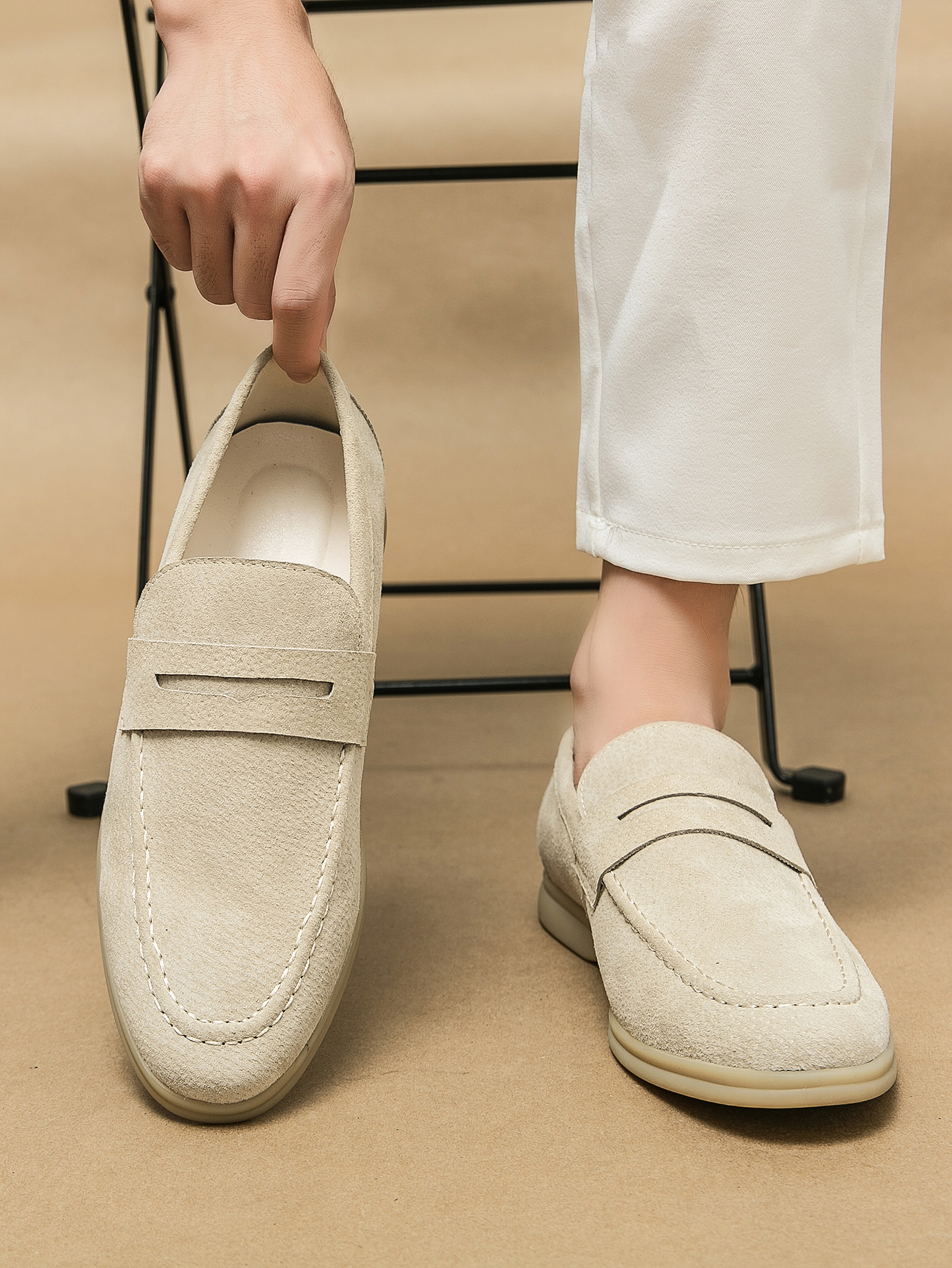 Men's Luxury Brand Genuine Lea - Summer Clothing Brands บทวิจารณ์และราคา