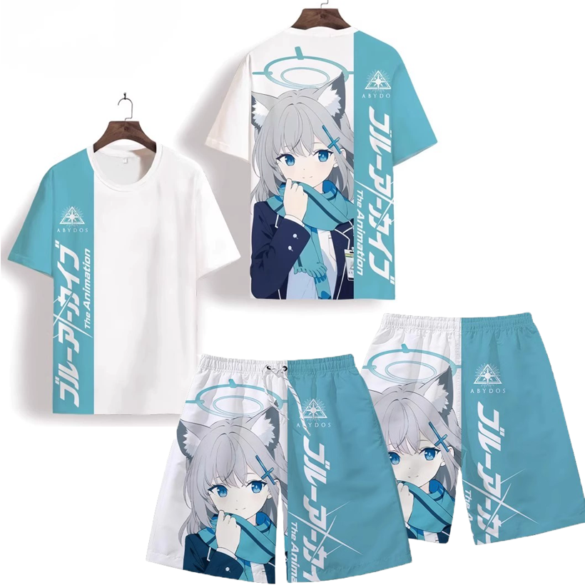Men's Suits Anime Blue Archive - Summer Knit Clothing บทวิจารณ์และราคา