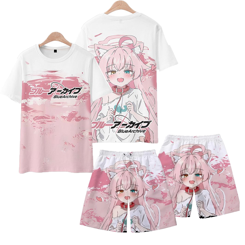 Men's Suits Anime Blue Archive - Summer Knit Clothing บทวิจารณ์และราคา