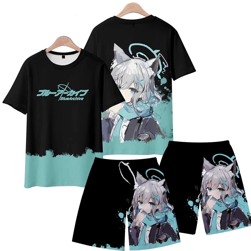 Men's Suits Anime Blue Archive - Summer Knit Clothing บทวิจารณ์และราคา