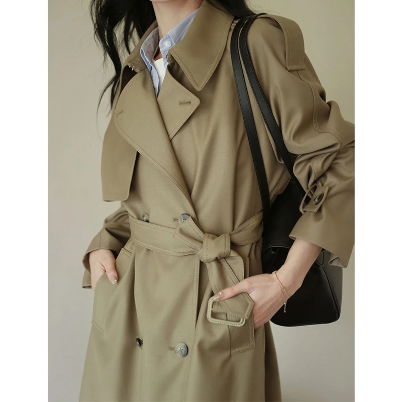 2025 Autumn Women's Trench Coa - Summer Clothing Women Over 50 บทวิจารณ์และราคา