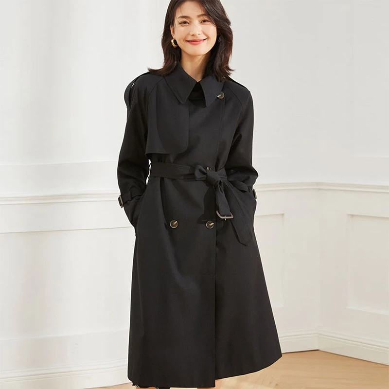 2025 Autumn Women's Trench Coa - Summer Clothing Women Over 50 บทวิจารณ์และราคา