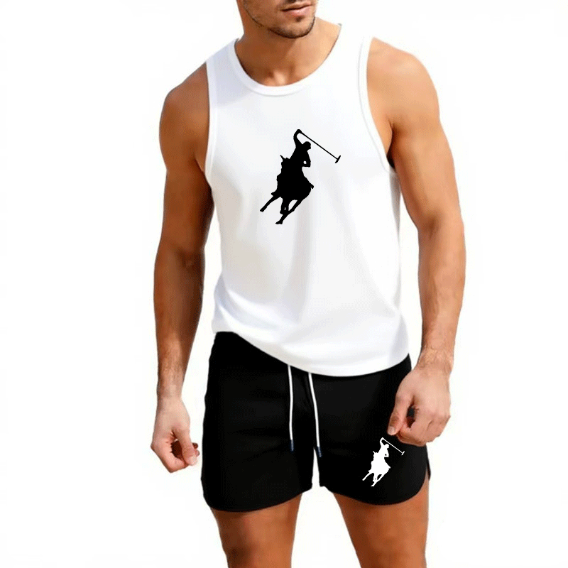 European Men Summer Vest and S - Summer Knit Clothing บทวิจารณ์และราคา