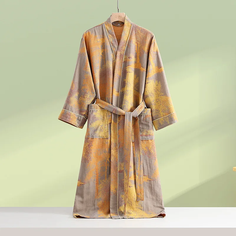 Spring Summer Pure Cotton Doub - Summer Gauze Clothing บทวิจารณ์และราคา
