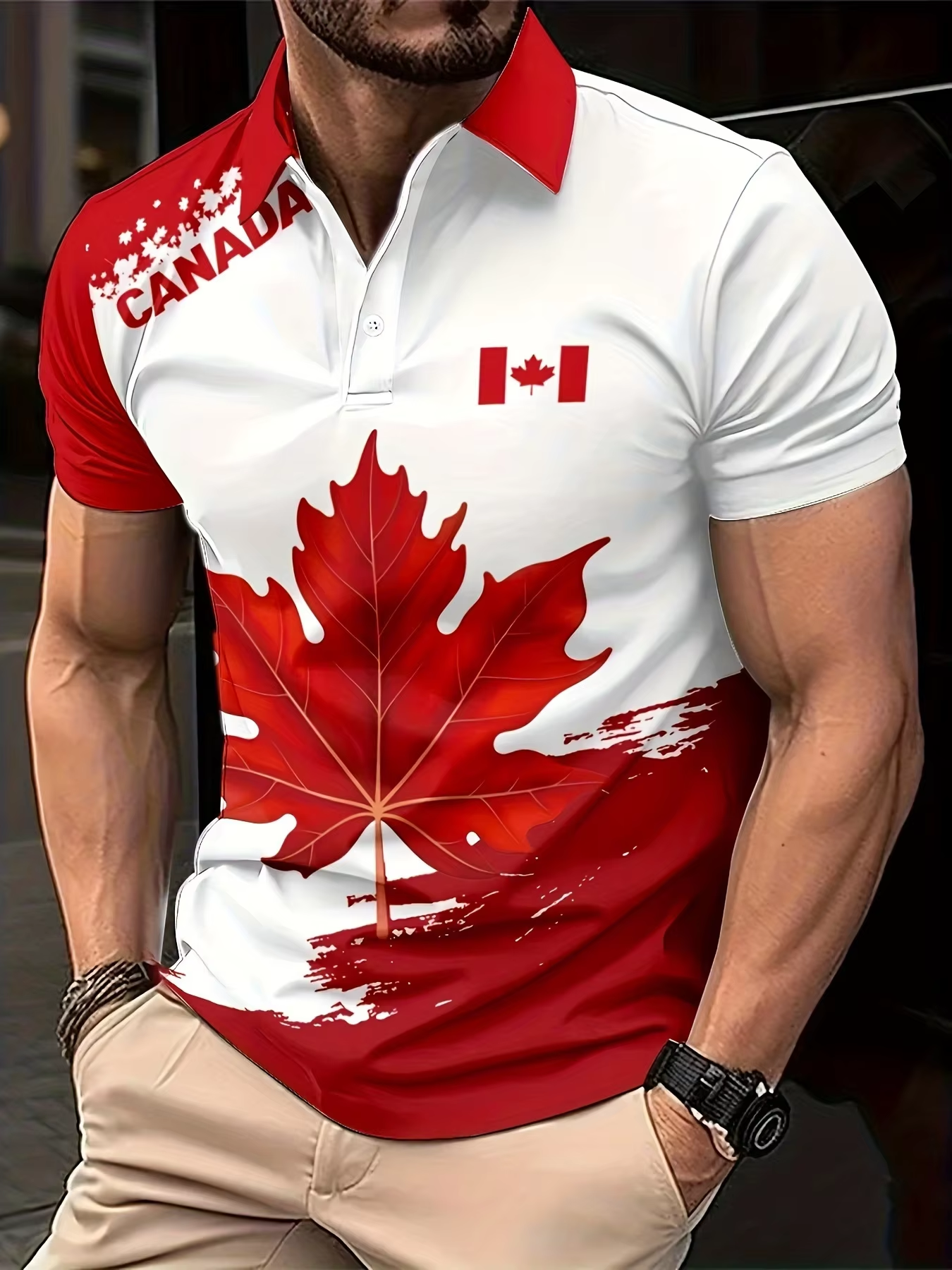 Fashion Maple Leaves Canada Fl - Summer Clothing Canada บทวิจารณ์และราคา