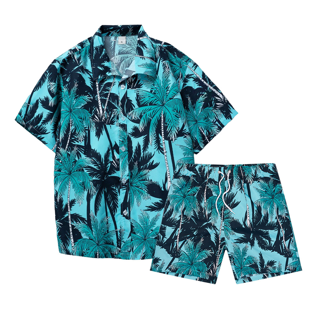 Hawaiian Coconut Tree 3D Print - Beach Shirt Hawaiian บทวิจารณ์และราคา