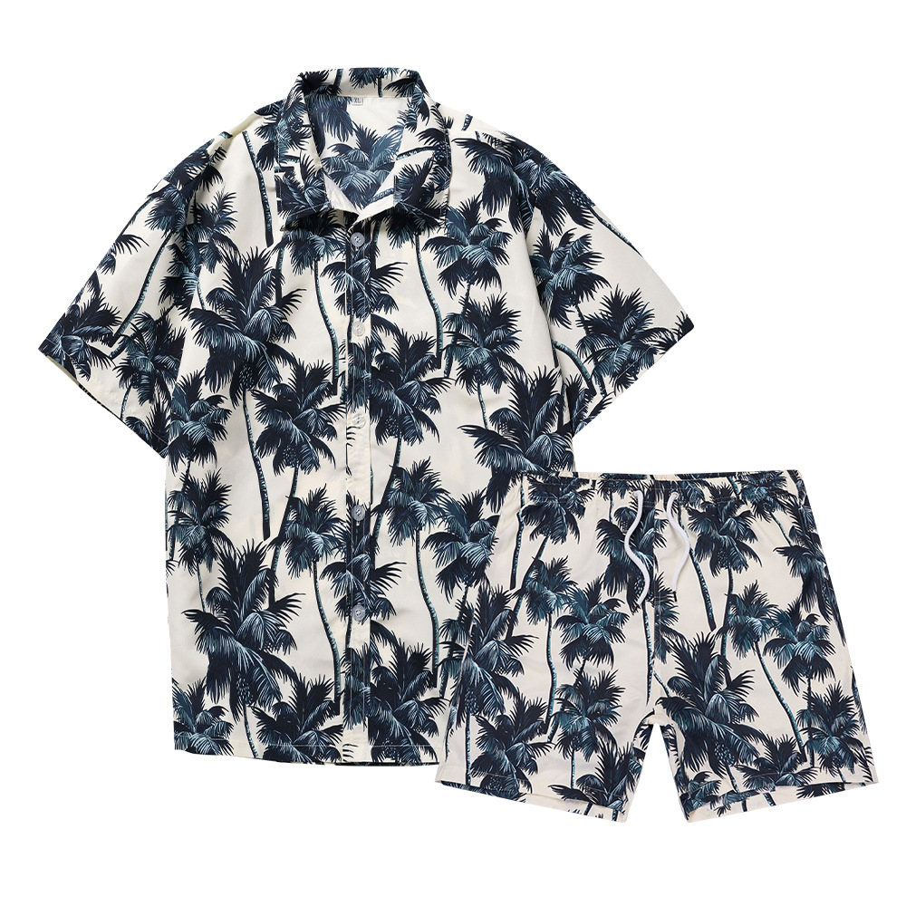 Hawaiian Coconut Tree 3D Print - Beach Shirt Hawaiian บทวิจารณ์และราคา