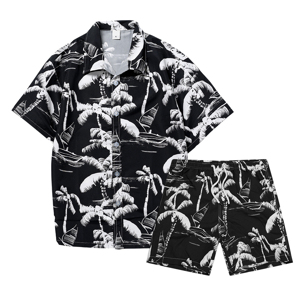 Hawaiian Coconut Tree 3D Print - Beach Shirt Hawaiian บทวิจารณ์และราคา