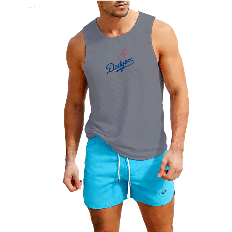 Fitness loose men tank top  sl - Summer Clothes บทวิจารณ์และราคา