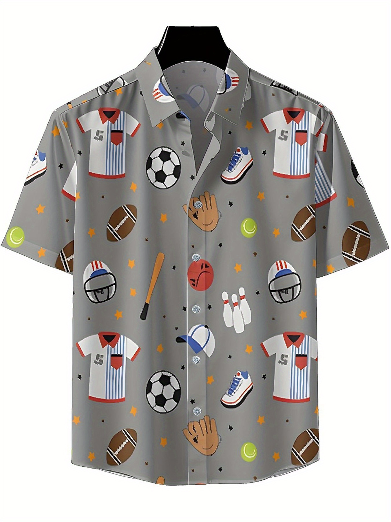 Men's Plus Size Hawaiian Shirt - Beach Shirt Hawaiian บทวิจารณ์และราคา
