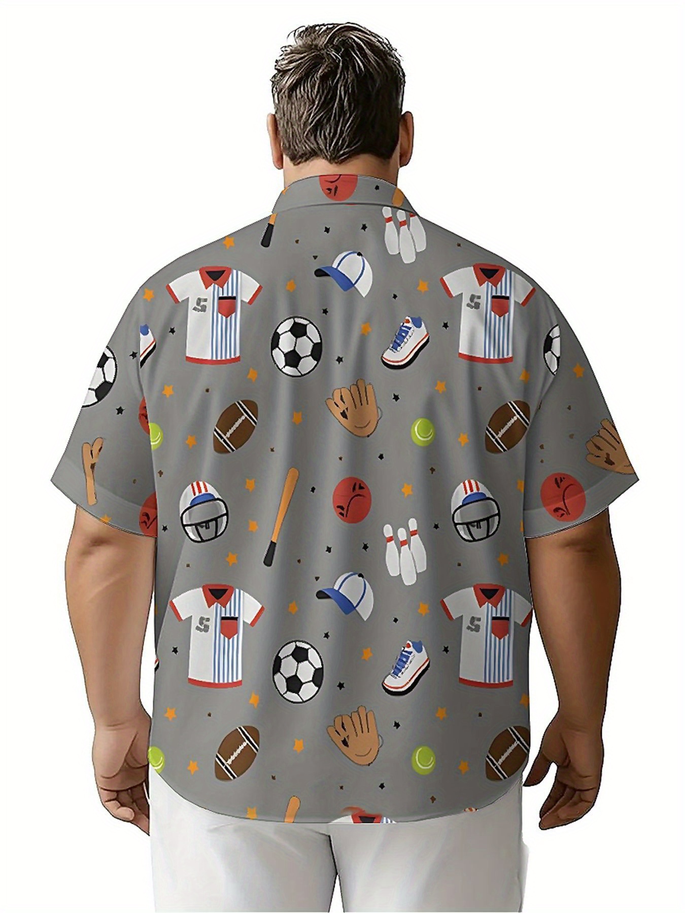 Men's Plus Size Hawaiian Shirt - Beach Shirt Hawaiian บทวิจารณ์และราคา