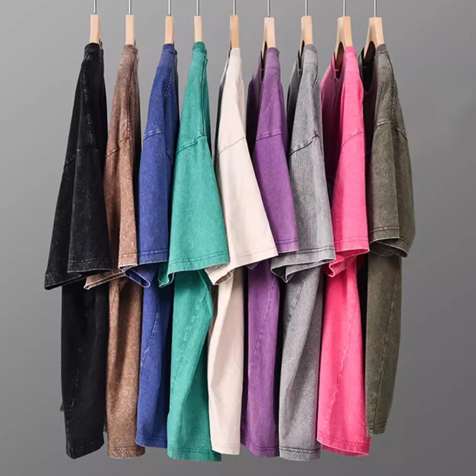 American Style Retro Heavyweig - Summer Clothing Old Money บทวิจารณ์และราคา