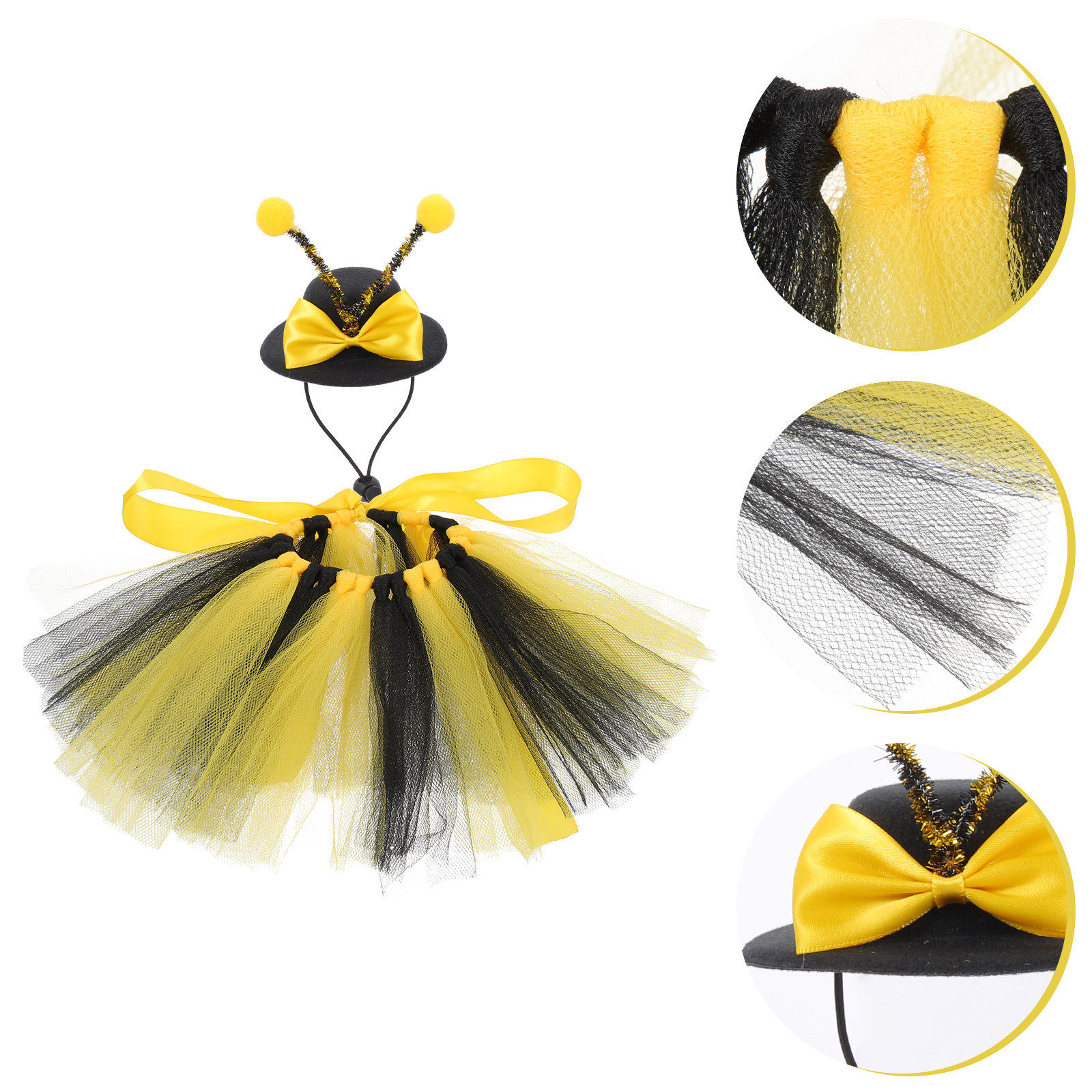 1Set Adorable Bee Costume for  - Summer Gauze Clothing บทวิจารณ์และราคา
