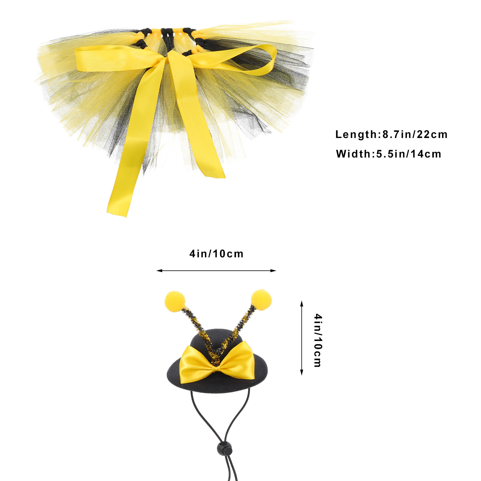 1Set Adorable Bee Costume for  - Summer Gauze Clothing บทวิจารณ์และราคา
