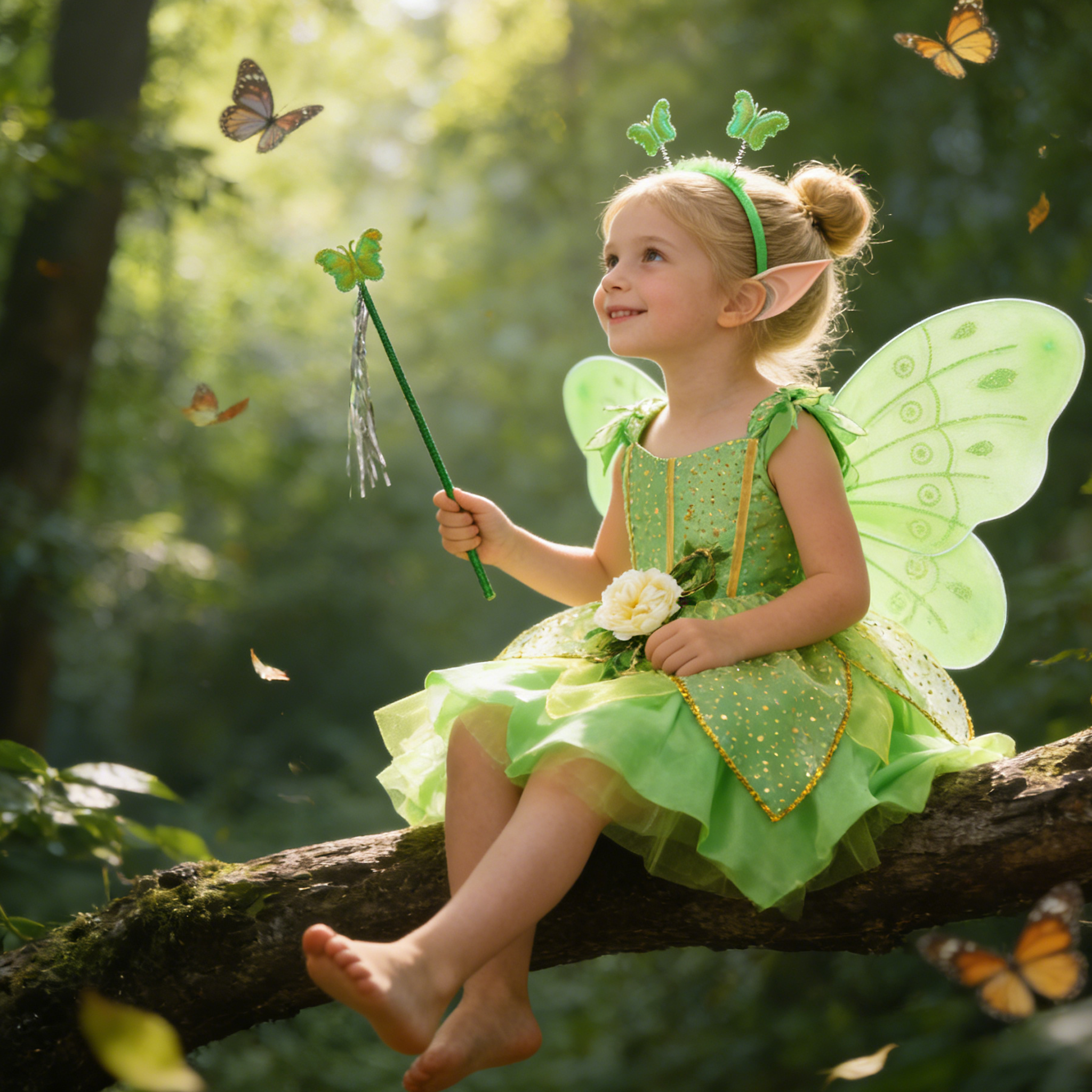 Summer Girls Tinkerbell Fairy  - Summer Clothing Kids บทวิจารณ์และราคา