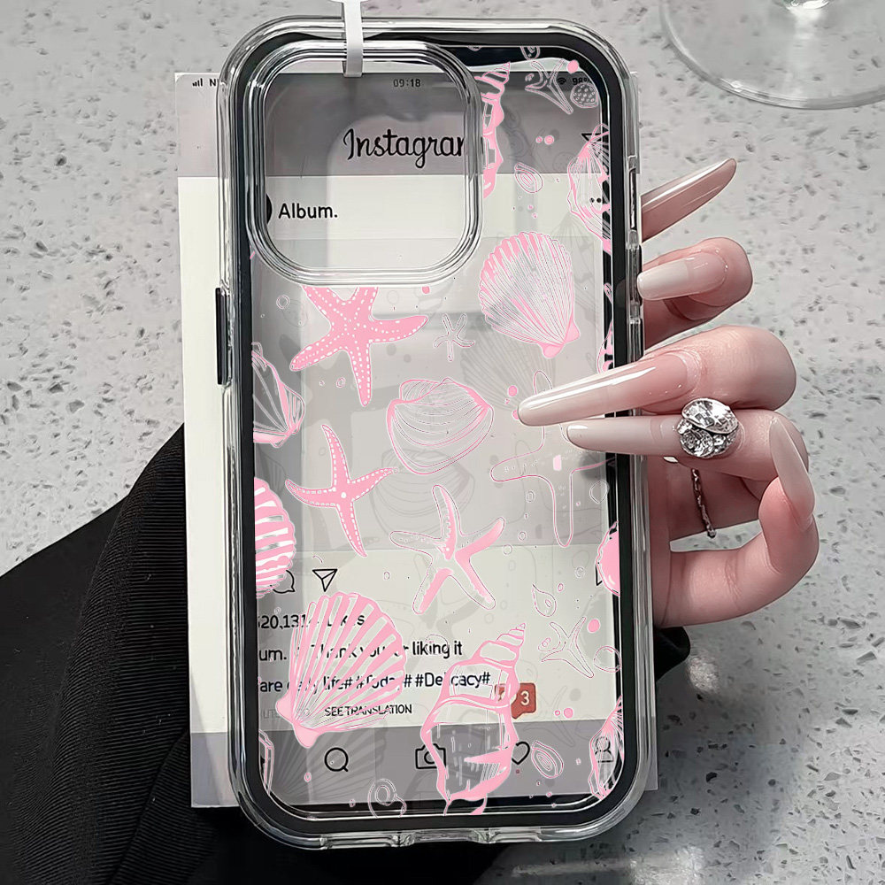 Summer Pink Seashell Clear Pho - Summer Closet บทวิจารณ์และราคา