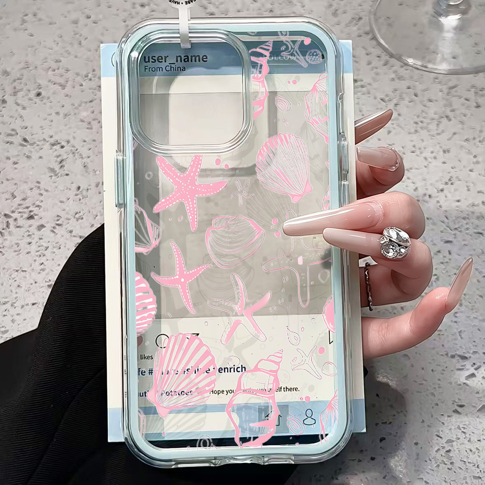 Summer Pink Seashell Clear Pho - Summer Closet บทวิจารณ์และราคา